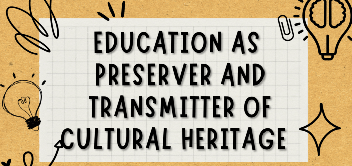 Preservation cultural