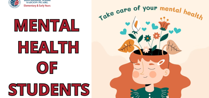 Mental health schools education behavior infographic incorporate student into